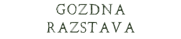 Gozdna
razstava